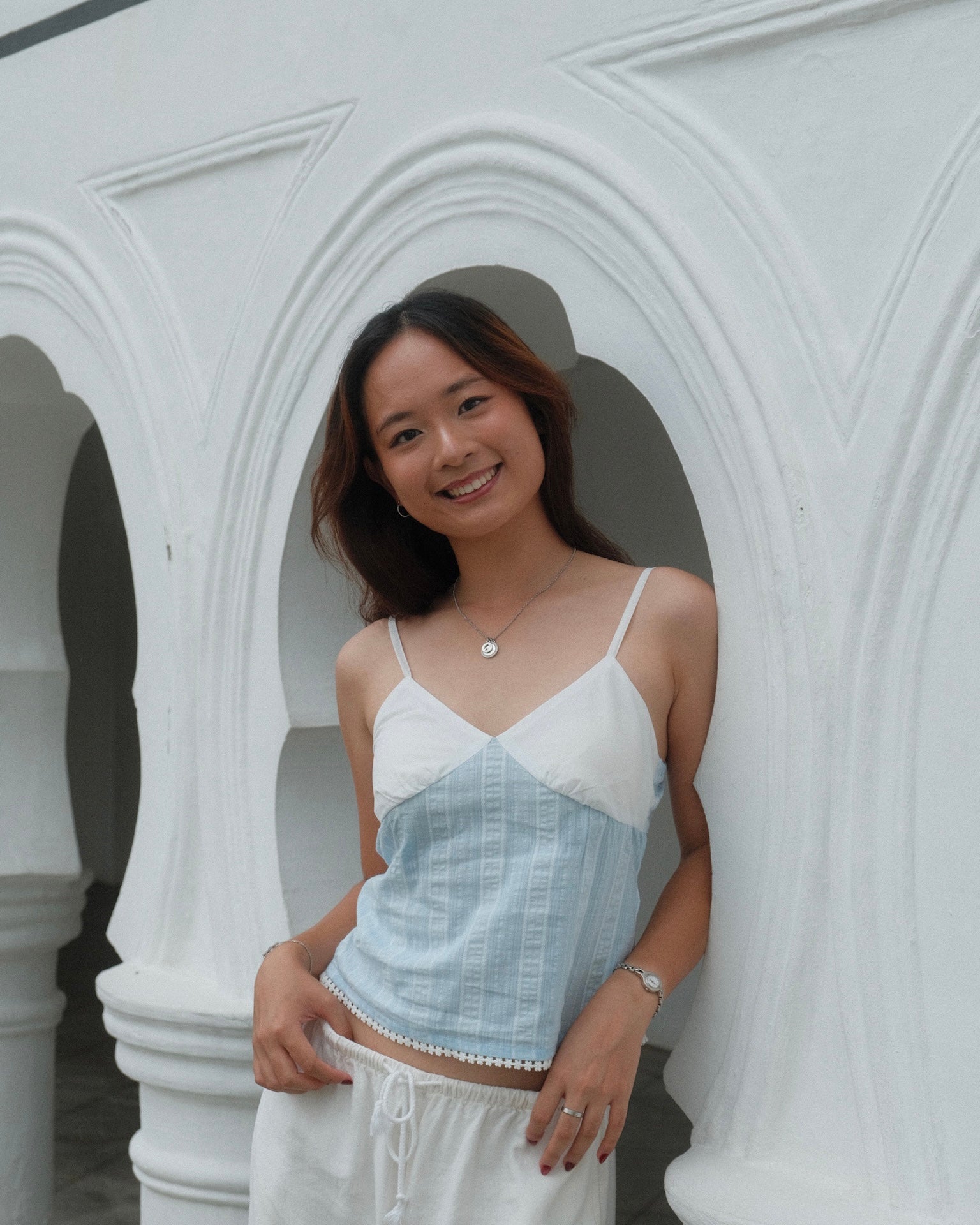 Estelle Top Baby Blue